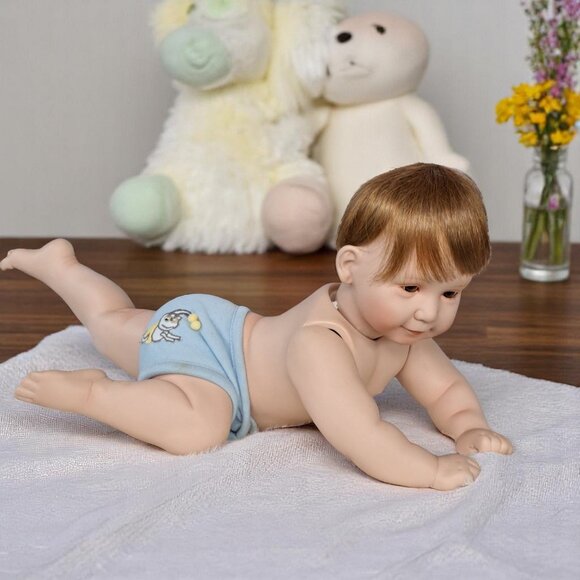 Vintage 1994 The Ashton-Drake Galleries Barely Yours Snug As A Bug In A Rug Doll - Picture 2 of 16